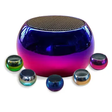 Caixinha Som 3w Amplificada Bluetooth Tws Metal Mini Speaker