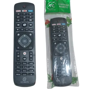 Controle Compatível Tv Philips Smart 4k 39pfl4707g/78