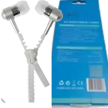 Fone De Ouvido Zíper Inova Com Microfone Fon-8741