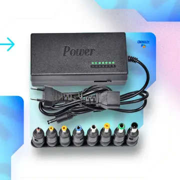 Fonte Carregador Notebook Universal 12v - 24v 120w Laptop Compatível Lenovo Dell 9 Pinos - Crowley