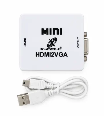 Mini Conversor Hdmi Para Vga XC-MC-03 X-cell
