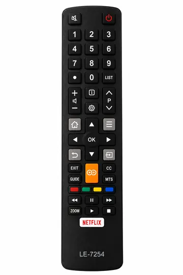 Controle Remoto TV Toshiba Smart LED LE-7254 Com Netflix Novo