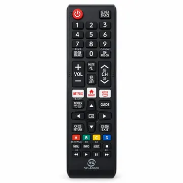 CONTROLE REMOTO VC-A8306 PARA TV SMART COM BOTÕES NETFLIX, SMART E PRIME VIDEO