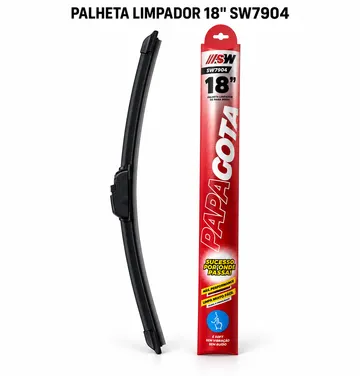 Palheta Limpador Para-brisa SW Papa Cota 18 Pol Silicone Universal