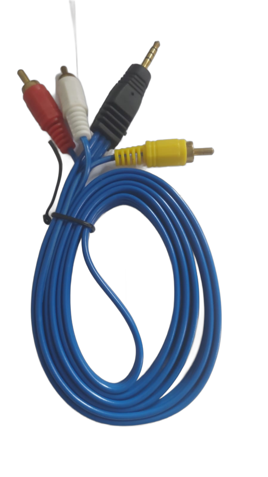 Cabo P2 P3 para 3RCA Áudio e Vídeo MBtech 1.5m Azul
