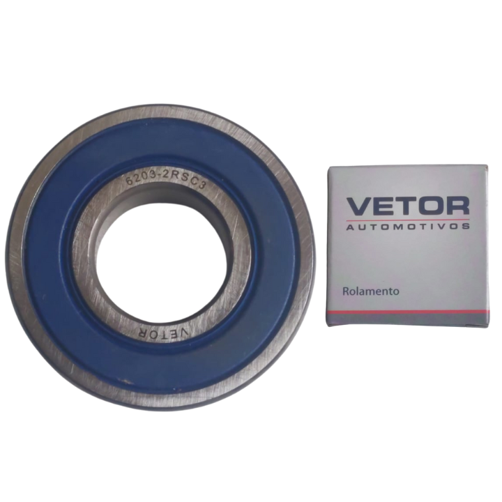 Rolamento Vetor 2rs C3 6203 Medidas 17x40x12 Alta Qualidade