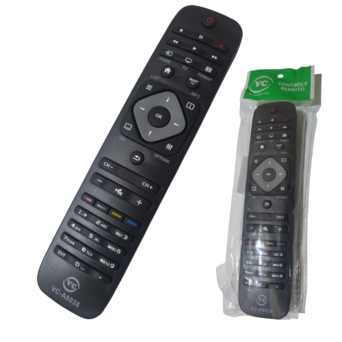 Controle Compatível Com Tv Philps 24pfl3017d/78 32pfl5007g